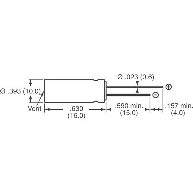 EKMG251ELL100MJ16S United Chemi-Con  Aluminum Electrolytic Capacitors